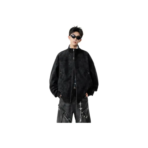 TUOFEI Черный Унисекс Куртки