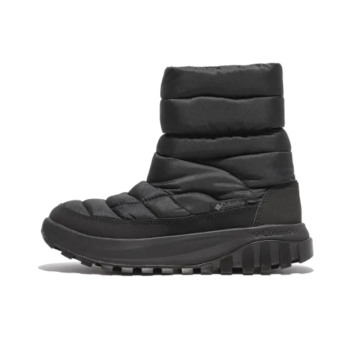 Columbia Snowtrot™ Колено Высокие Сноубутсы Женские Черные