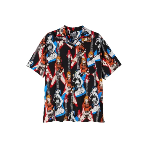 HYSTERIC GLAMOUR совместный бренд x One Piece Коллаборация Edition FW25 Рубашка Унисекс