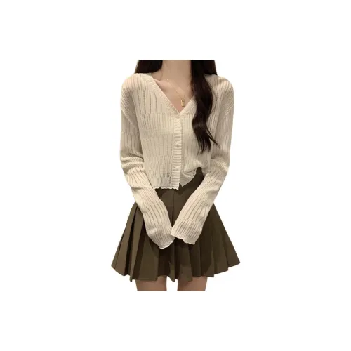 XIANSINIAO Абрикос Женская Трикотажная