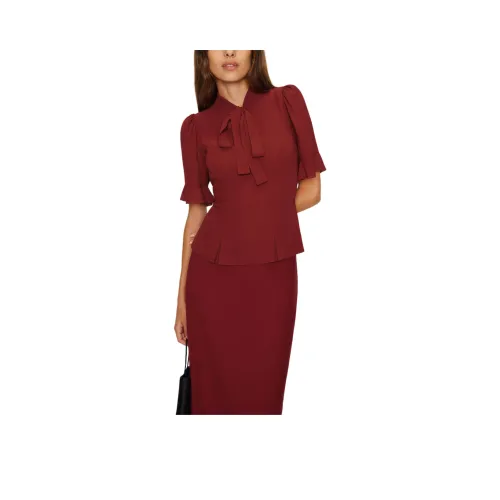 Reformation Облако Яйцо Блузка Рубашка Женская