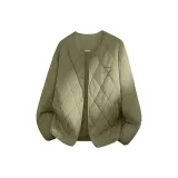 [Очень Светлый 0 Давление Сенсор] Серо-зеленый (Ма Сюй Собака Журнал Логотип на груди)