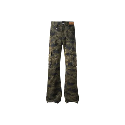 GET MAX GIFT Камуфляж Унисекс Джинсы