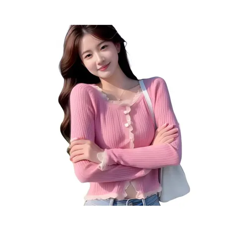 XIANSINIAO Розовый Женский Трикотаж