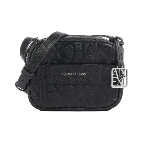 ARMANI EXCHANGEAE Искусственная кожа Camera Сумка Плечевая сумка Стандартная Мини Женская Черная