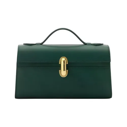 SAVETTE Телячья кожа Сумка Женская Зеленая
