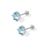 Серьги "Ледниковый Дракон" с клювом и цирконием [1 пара]