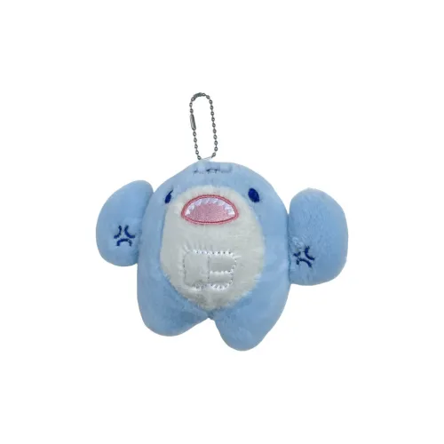 QICAIBOSHI Милый MUSCLE Акула Плюшевая кукла Украшение Очаровательные Океанические Животные Кукла Grab Machine Плюшевая Подвеска 9,5 см Рекомендуемый рост