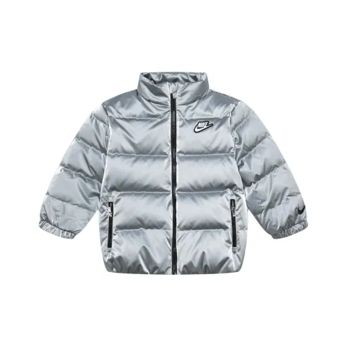 nike 095 Металлический серебристый Kids Пуховики