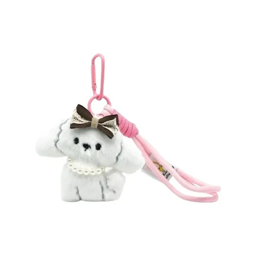 Jinnew Бант Щенок Плюшевый Брелок 8 см Высокий