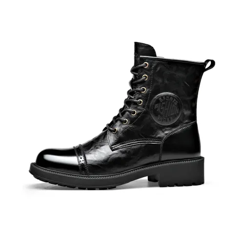Romon Martin Boots Мужские Черные