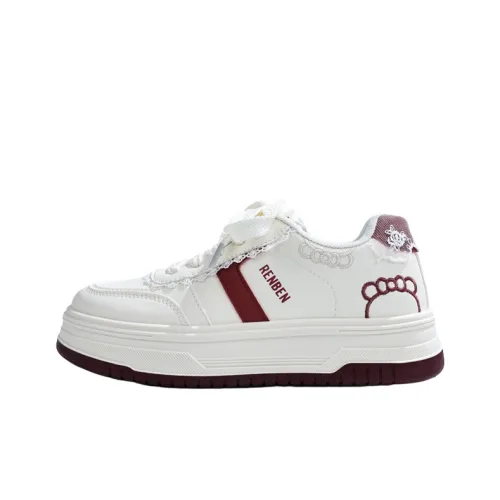 RENBEN Высота Увеличивающие Легкие Дышащие Низкие Кроссовки для Скейтбординга Женские