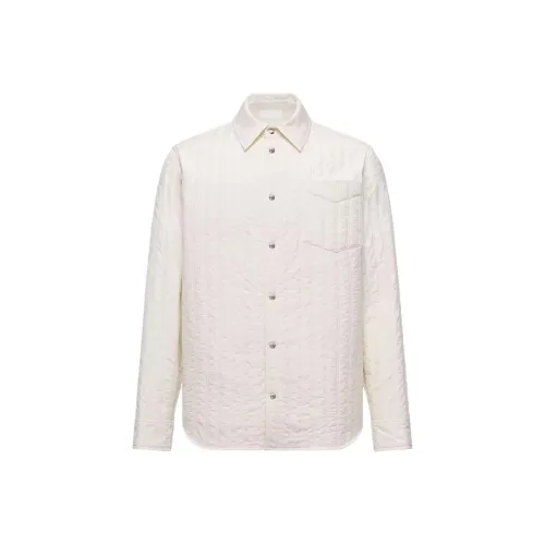 Moncler Вертикальный Стеганый Утепленный Рубашка Пуховая Куртка Мужская