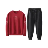 Красный с флисовой подкладкой