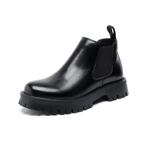 H2 Vintage Versatile Британский стиль Платформа Обувь Челси Мужская