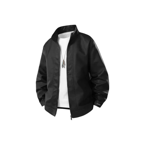 Budding Bear Кожа Куртка Унисекс