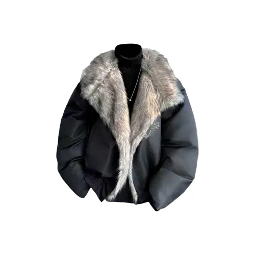 PAINT STAIN Хлопковый пуховик унисекс