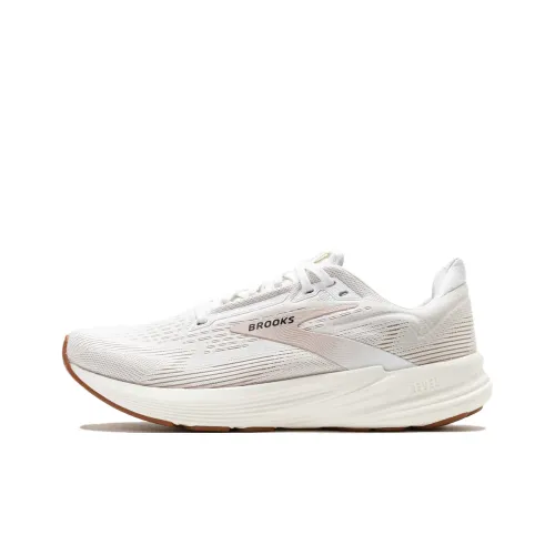 Brooks Revel 8 Дышащие Беговые Кроссовки Женские Белые Серые