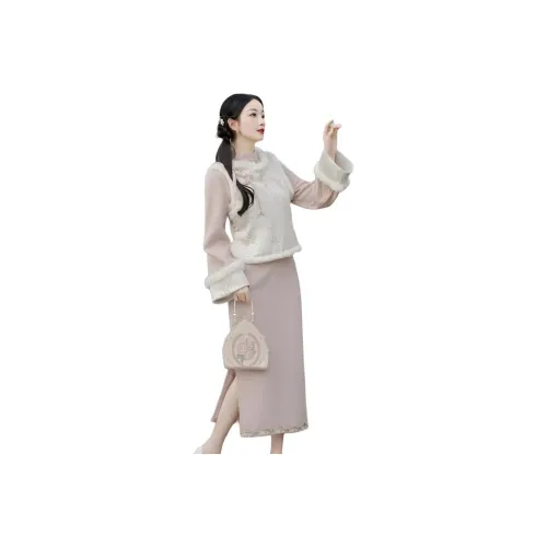 LANGQING Женские Комплекты с Юбкой