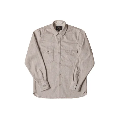 DOUBLE SEAM Экрю Унисекс Рубашки