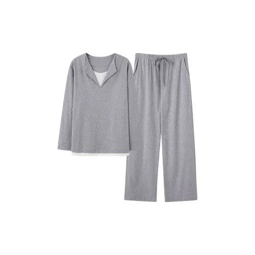 MADALLO Светло-серый Женский комплект пижам