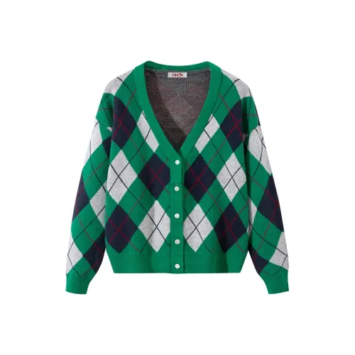 RED DRAGONFLY Зеленый Женский Трикотаж