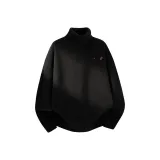 [Теплый флисовая подкладка] Черный (с логотипом Old Testament на груди)