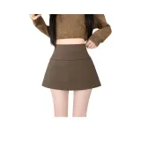 Хаки Элегантность Юбка