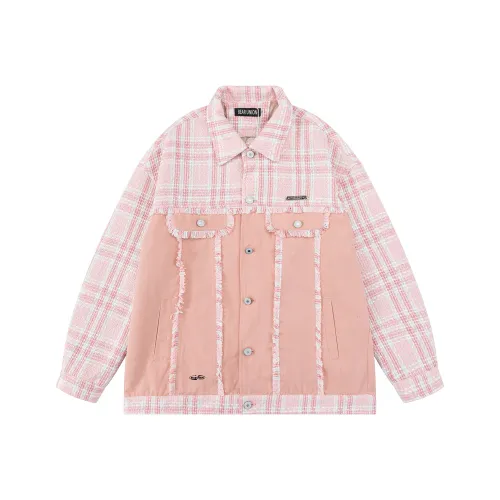 BEAR UNION Розовый С подарками Съемный и моющийся Шпилька Унисекс Куртки