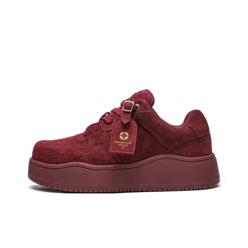 OUBT Износостойкие Дышащие Увеличивающие Высоту Низкие Кроссовки для Скейтбординга Унисекс