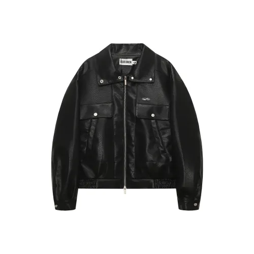 BEAR UNION Кожа Куртка Унисекс