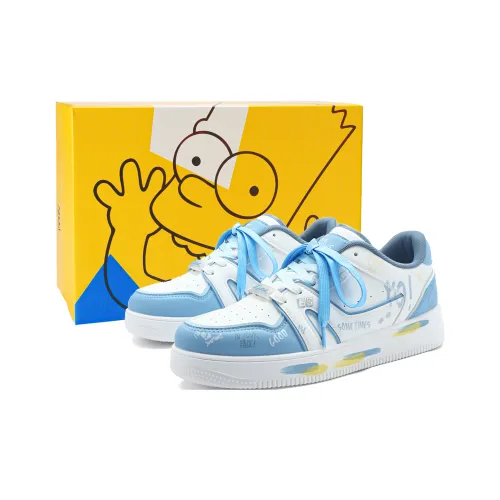 Симпсоны Износостойкие Дышащие Амортизирующие Термостойкие Скейтборд Кроссовки Унисекс