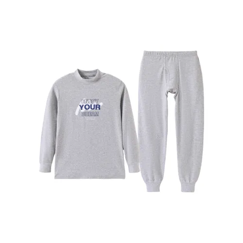 Men's Photinia Gray Thermal Sets Мужские термокомбинации фотиния серого цвета