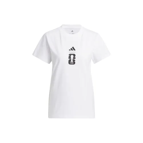 Adidas Белые Женские Футболки