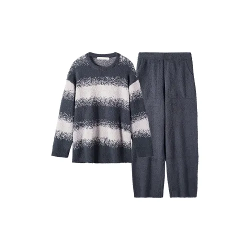 Yi Fen Синий Мужской Пижамные комплекты