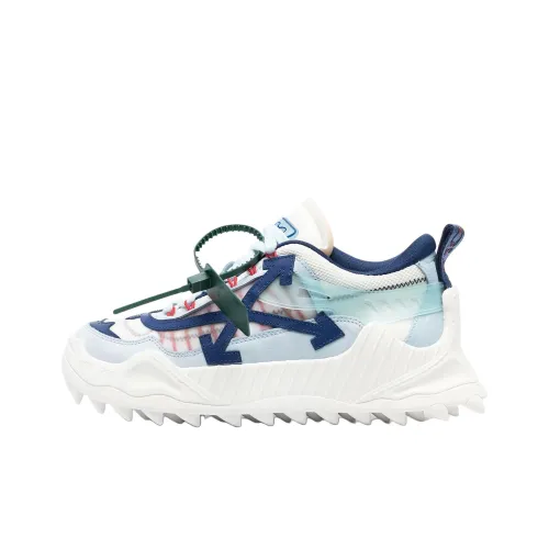 OFF Белый Амортизация Износостойкий Низкий Топ Повседневная Обувь Мужская Белый Синий