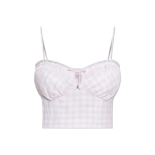 LOVESHACKFANCY Топ на бретелях Женский