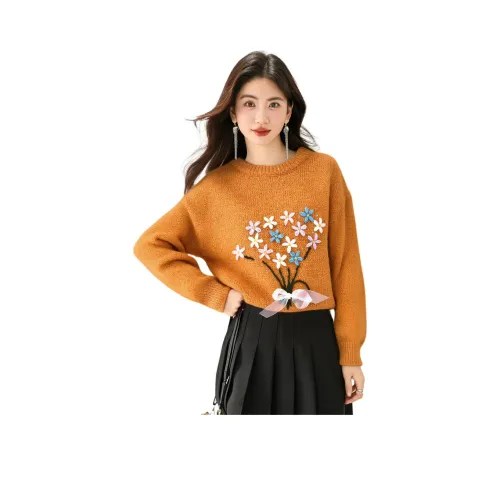 IWZI Orange Женская Трикотаж