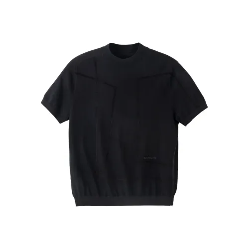 Mr.Bu Черный цвет рояля Мужские Свитера