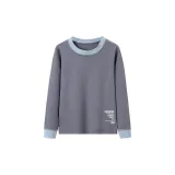 ZF-Светлый Мягкий Флис Термическая Носки Топы (Средний Серый)