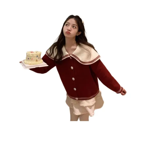 XIANSINIAO Красный Женский Трикотаж