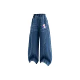 [Thickened и с флисовой подкладкой] Dini Knot K Denim Blue