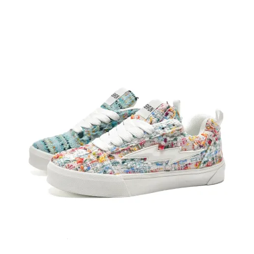 7 SEVFUN Низкий топ Скейтборд Кроссовки Унисекс