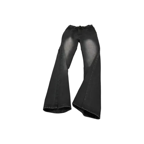 PODGORNOI Камень Промытый черный Мужские Джинсы