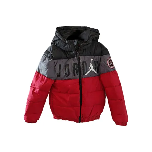JORDAN Красный Серый Черный KIDS Утеплённые куртки