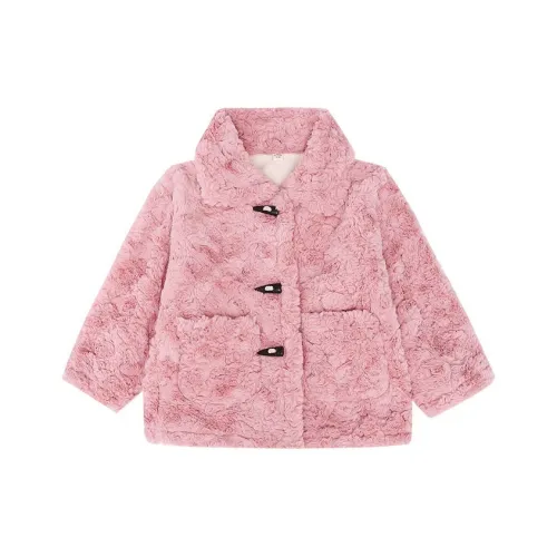 RHOBESAM Best Selling Tribal A231018 Овца Horn Пуговица Свитер Розовый Kids Куртки