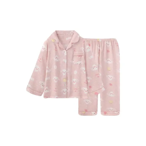 XIAOLIZI Мультяшный кролик Женские пижамные комплекты