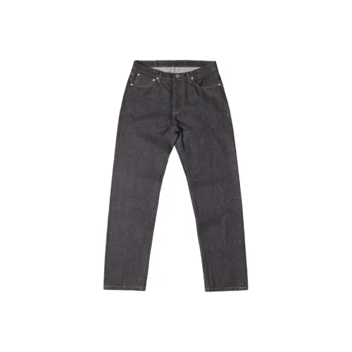 DOUBLE SEAM Темно-синий Мужские Джинсы