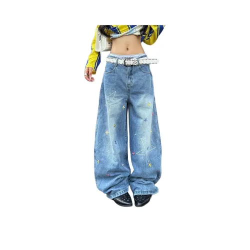 NRXX Blue Women's Jeans NRXX Синий Женские Джинсы