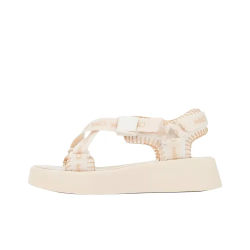 Chloe Пляжные сандалии Женские Бежевые